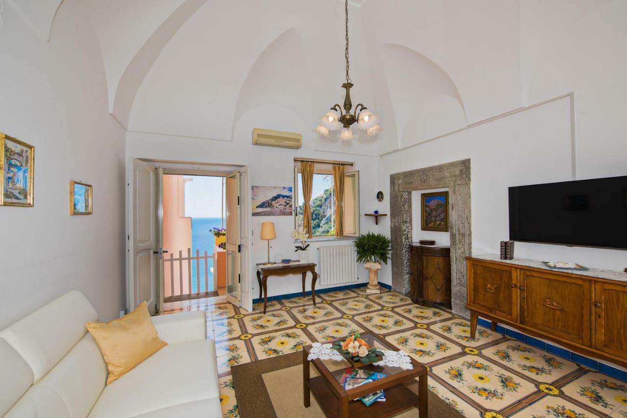 Villa Setteventi Positano Exteriör bild